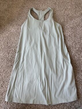 CALIA by Carrie Underwood Light Sage Green Racerback Dress